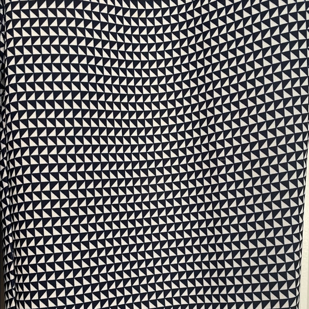 Jacket Ankle Blue Patterned Pants - image 2